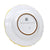 RICCO DERUTA: Dinner Plate - White Center - artisticaitalian.com