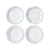 VIETRI: Incanto Canape Plate Assorted Designs (Set of 4 Plates) - artisticaitalian.com