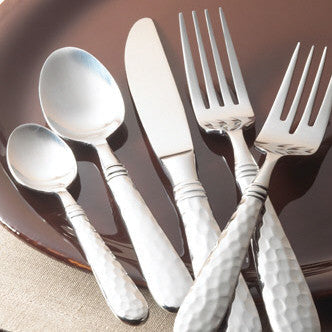 VIETRI: MARTELLATO Five Piece Place Setting - artisticaitalian.com