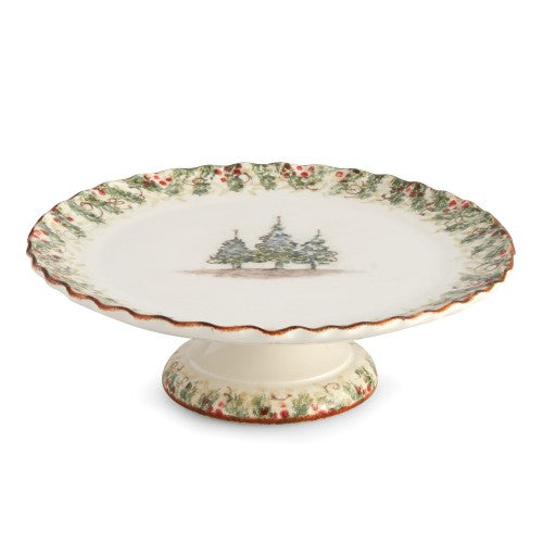 ARTE ITALICA: Natale Cake Stand - artisticaitalian.com