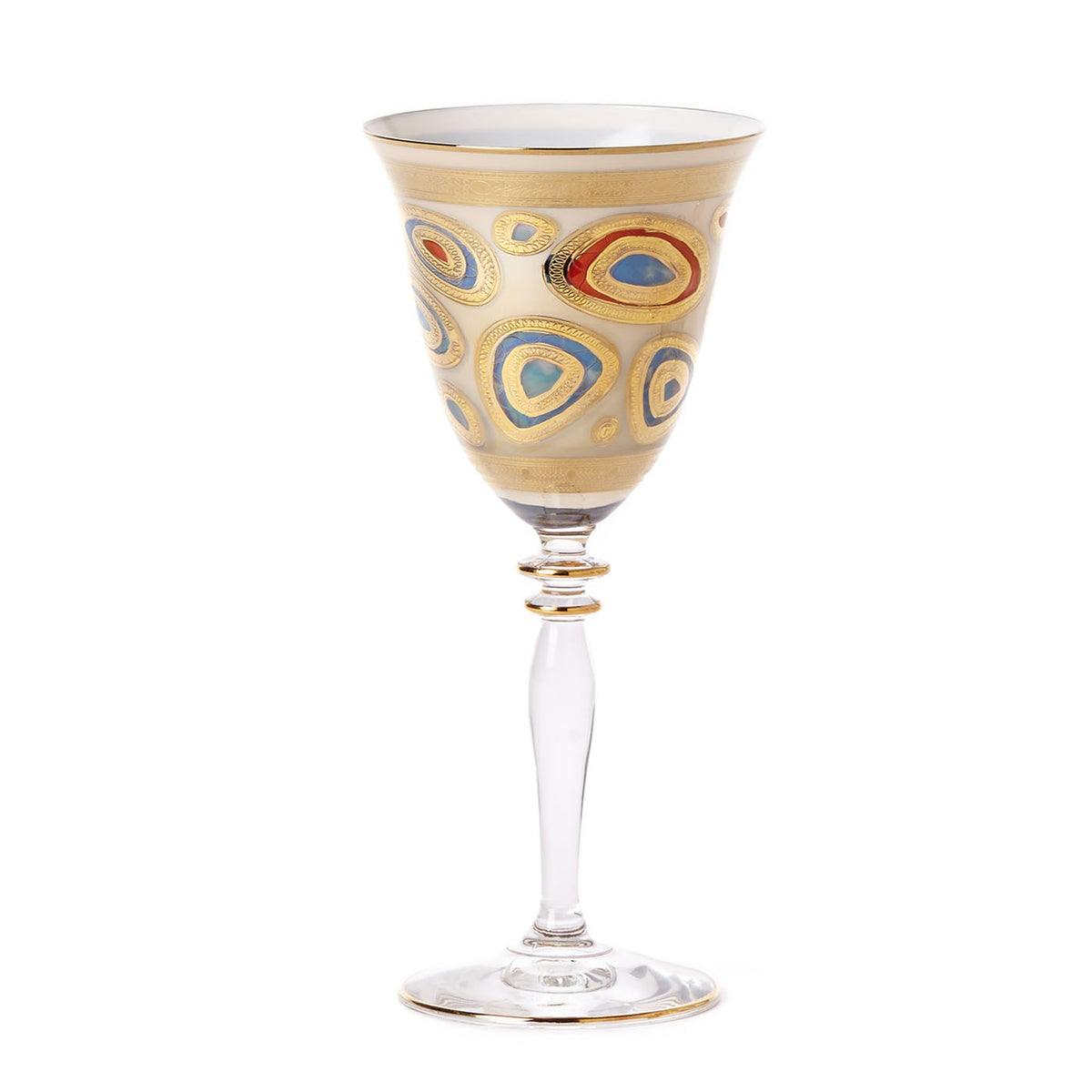 VIETRI: Regalia De Luxe Goblet ~ CREAM - artisticaitalian.com