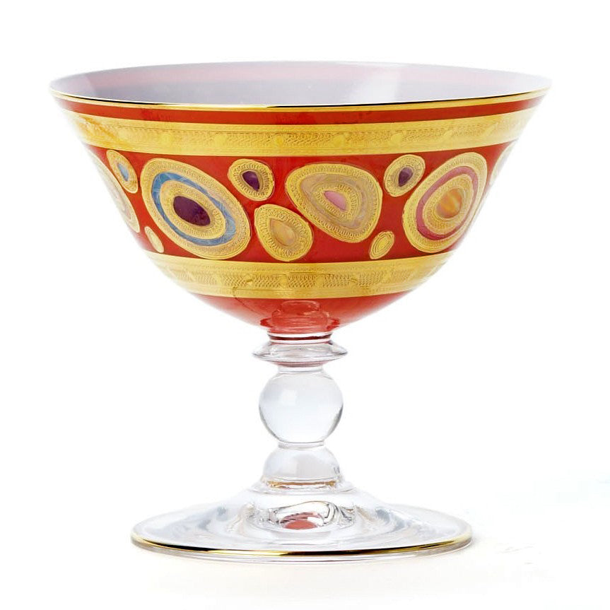 VIETRI: Regalia Dessert-Gelato Bowl (Sold as Set of 4 pcs ~ 1 of each color) - artisticaitalian.com