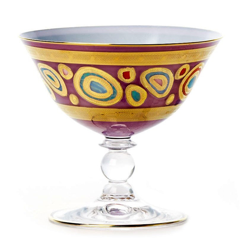 VIETRI: Regalia Dessert-Gelato Bowl (Sold as Set of 4 pcs ~ 1 of each color) - artisticaitalian.com