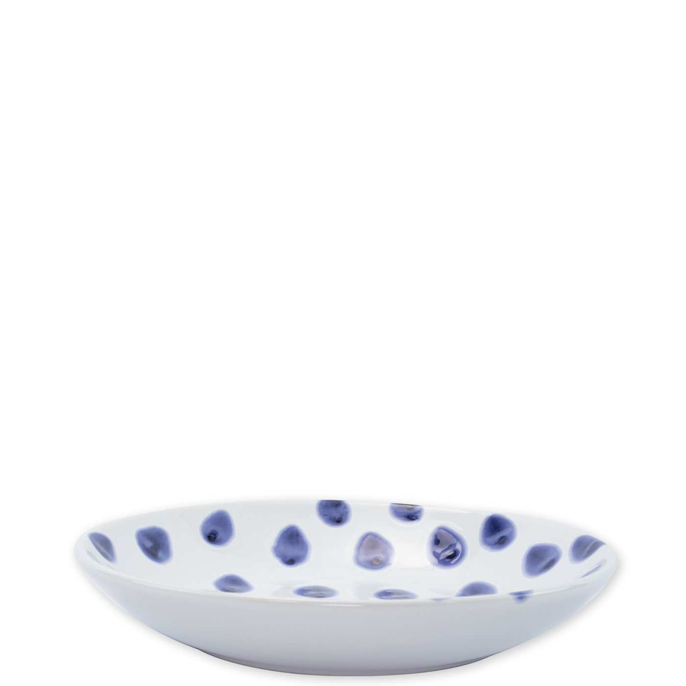 VIETRI: Santorini Dot Pasta Bowl - artisticaitalian.com