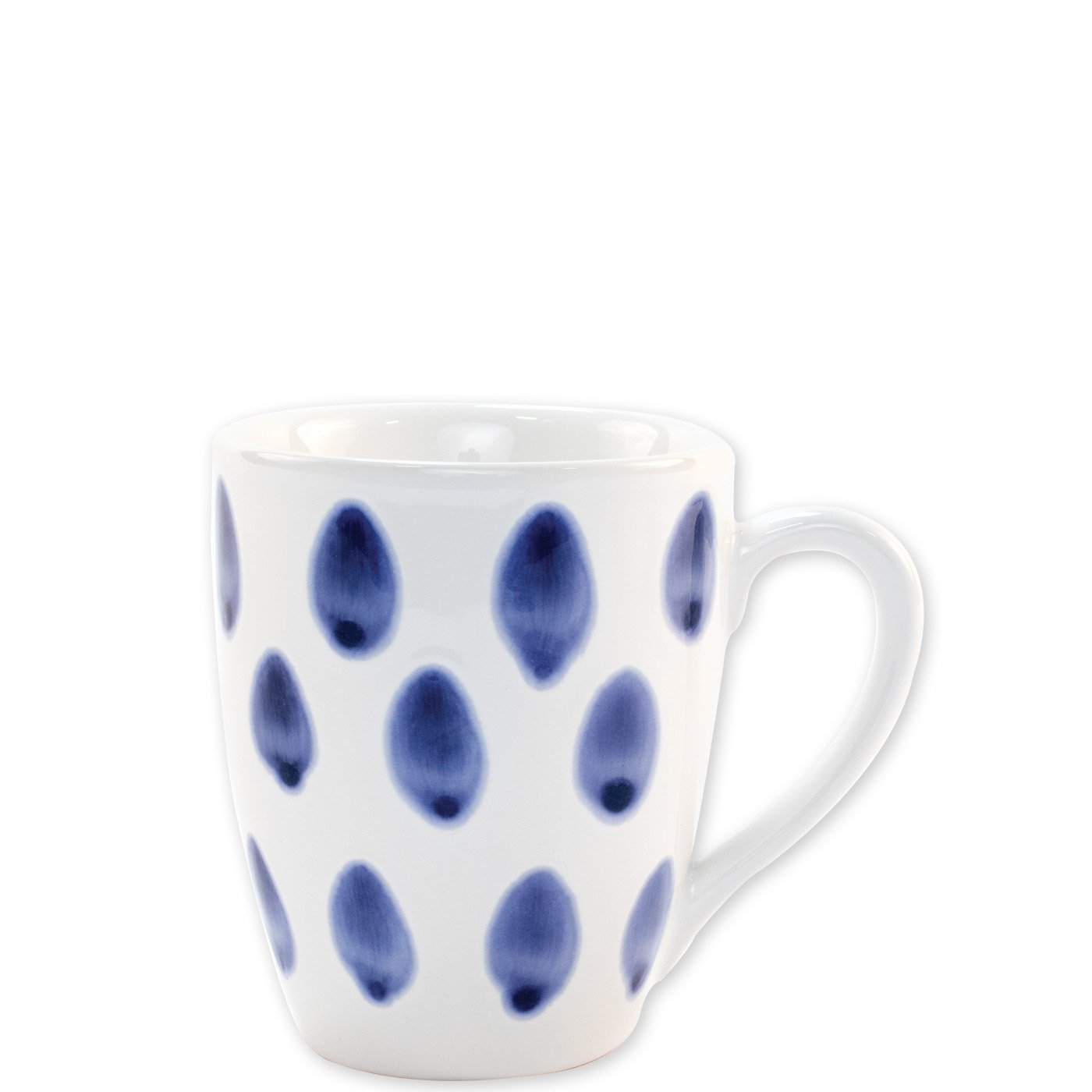 VIETRI: Santorini Dot Mug - artisticaitalian.com