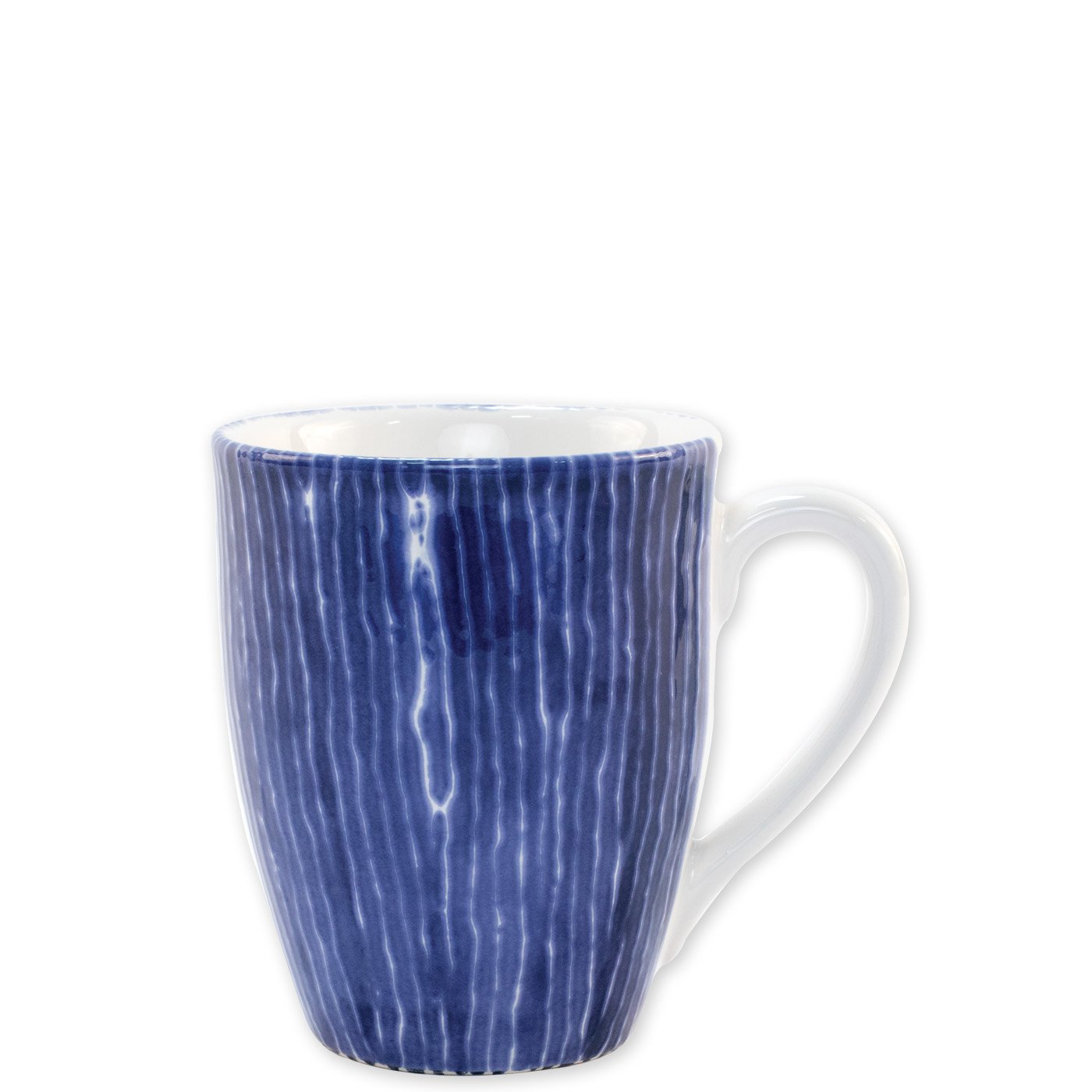 VIETRI: Santorini Stripe Mug - artisticaitalian.com